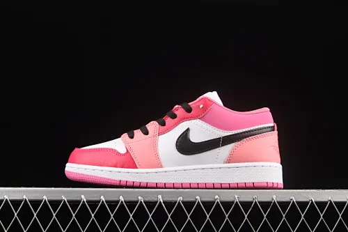 All categories Air Jordan Jordan series basketball shoes Air Jordan 1 Low Air Jordan 1 Low AJ1 Joe 1 white and pink low-top cultural basketball shoes 553560-162